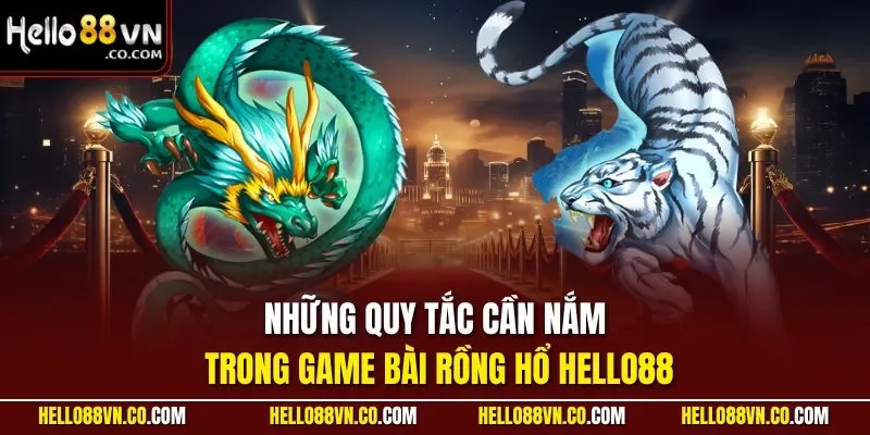 Những quy tắc cần nắm trong game bài rồng hổ HELLO88