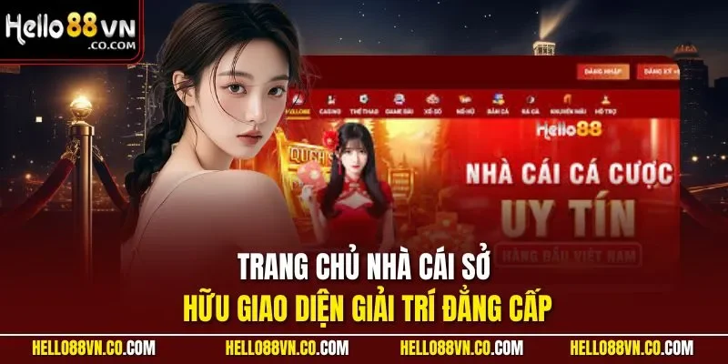Trang chủ nhà cái sở hữu giao diện giải trí đẳng cấp